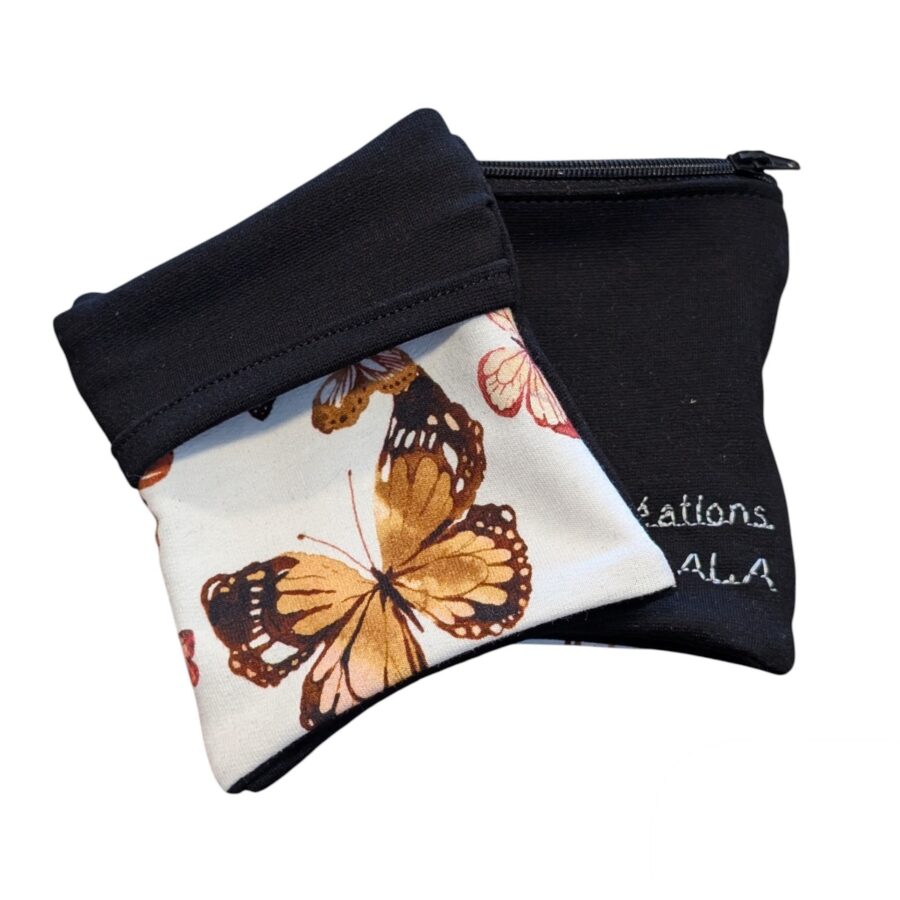 Portefeuille poignet papillon