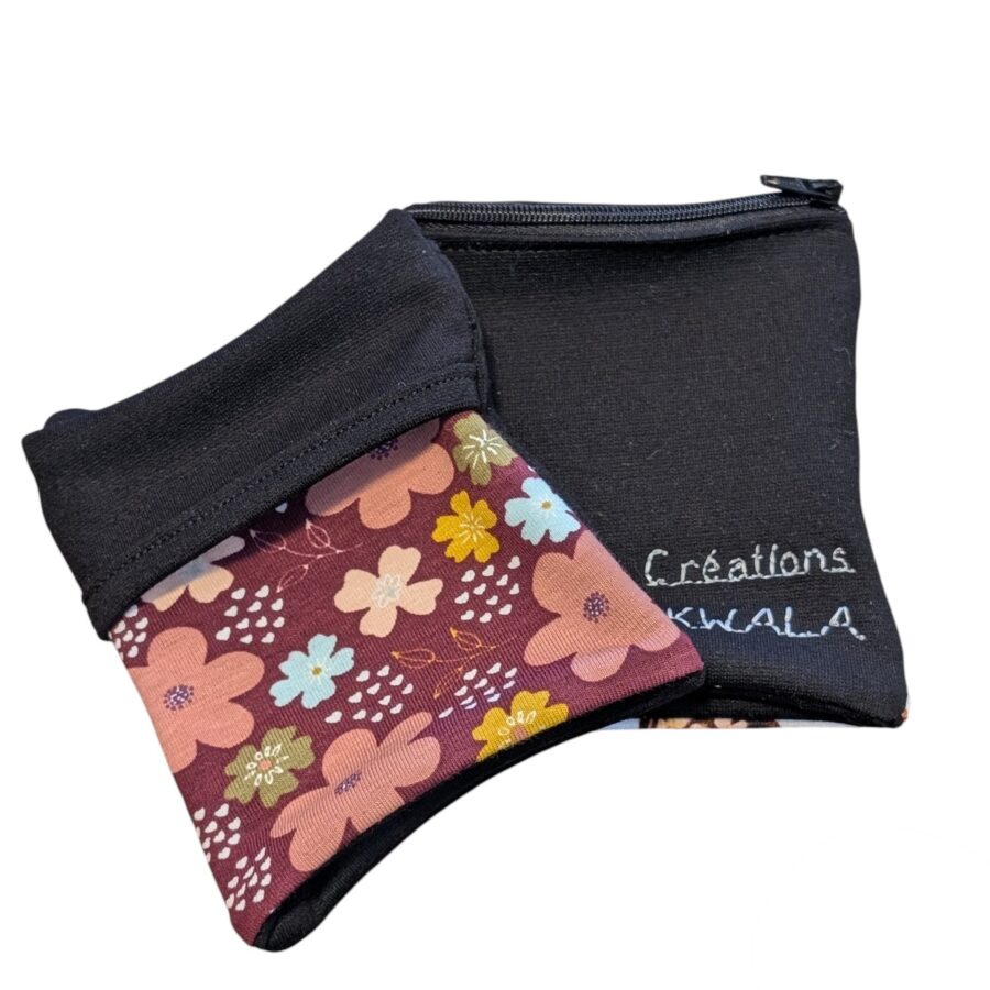 Portefeuille poignet petites fleurs